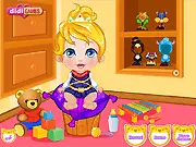 Baby Beauty Pageant Makeover free online dress up game, styling a cute baby for a contest