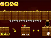 Play The Video Game of Life free online platformer game where you collect coins and jump over obstacles to reach the tunnel.