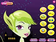 Lovely Fairy free online dress-up game showing a magical sprite with glowing wings and a beautiful gown