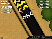 USS Racing 2 Extreme Edition free online game, combat car racing, using weapons to attack opponent racers on track