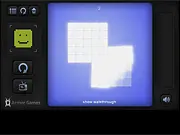 Gameplay screenshot of Invert Selection puzzle game showing a grid of tiles with marked and selected areas, demonstrating the selection and inversion logic