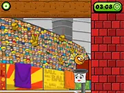 Play Basket & Ball physics puzzle platformer game free online. Change gravity and avoid traps on PlayArcadeHub.