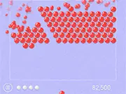 Screenshot of Bubble Shooter Classic Online game interface showing colored bubbles and an aiming cannon