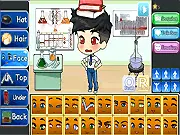 School Handsome Boy free online dress up game screenshot showing outfit variety