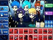 Idol Handsome Boy free online dress up game, variety outfits and cool poses for fashion