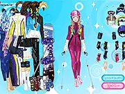 Winter Special Sports Clothing free online dress up game - Korean girl in stylish ski gear