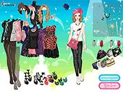 Korean Party Girl Dress Up free online fashion game. Style girl with K-Pop and trendy outfits on PlayArcadeHub.