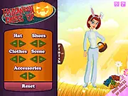 Play Halloween Girl Dress Up free online costume game for girls