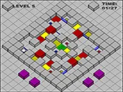 Box Ball retro pixel puzzle game super hard difficulty play free online