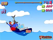 Free online Carnival Sharrrk smashing game with a shark at a carnival