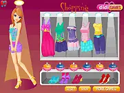 Beautiful Sisters Go Shopping online game featuring two stylish girls in trendy outfits