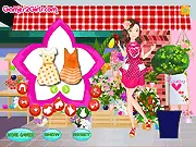 Play Flower Store Sale free dress-up game, help the shopkeeper style her outfit, choose accessories, and get ready for customers.