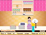 Play Helen's Baby Boutique free online game, help the shopkeeper manage a baby supply store, serving customers and selling products.