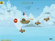 Cannons Revolution Online Free Game, Physics Puzzle Cannon Aiming, Hitting Targets with Wind Factor