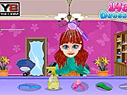 Baby Sophia Haircut and Dress-Up free online game screenshot