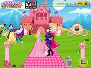 Princess Wedding Cleanup free online game for girls royal ballroom mess