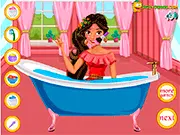 Elena of Avalor at Spa Royal Spa Day free online makeover game facial treatment