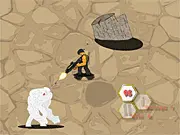 The Bounty Online Game, Bounty Hunter Tracking Fugitive in Desert, Free Action Game