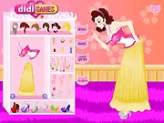 Talking with my Pet dress up free game online play cat Principessa charming outfit home fashion