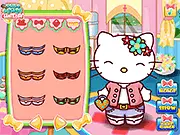 Free online care and dress up game Hello Kitty Bike Accident, treating injuries and dressing up the character.