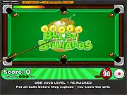 Play Super Blast Billiards free online pool game with new graphics