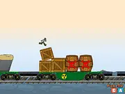 Ben 10 Train Champ free online game, endless runner action, Ben 10 jumping over train obstacles, collecting Omnitrix