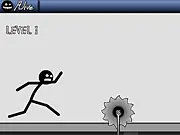 Play Gun Runner free online action game with traps and armed guards
