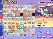Adventure Time Candy Match 3 free online puzzle game on PlayArcadeHub