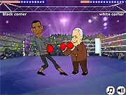 Play American Chess Fight free online fighting game, political candidates fist fight for White House
