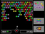 Play Pou Popper free online bubble shooter game