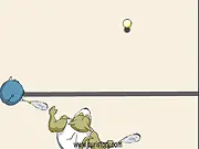 Squash Low Online Free Game Classic Top-Down Racquet Sports Simulation