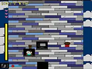 Sky Climber free online arcade game screenshot, climber ascending building, high score challenge on PlayArcadeHub