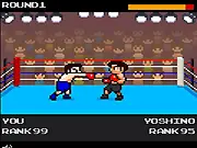 Boxing Arcade free online game screen showing two boxers fighting in a ring