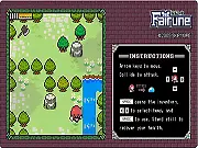 Fairune free online game, retro-style puzzle RPG adventure, hero finds fairies, 8-bit pixel art