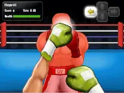 K.O. King free online boxing game, fight opponents with keyboard, punch and block, become champion