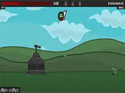 AntiZombie Bunker free online game. Defend a turret with headshots against waves of zombies to earn money for powerful weapon upgrades.