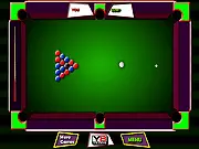 Red vs Blue Billiard free online game, play 8-ball pool, pocket red balls or blue balls, billiards sports game