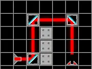 Laser Hazard free online game play arcade hub tile puzzle light reflection