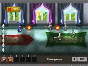 Play Mervin Defense free online action tower defense strategy game