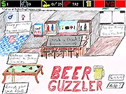 Play Beer Guzzler free online challenge game at Dante's Drinking Hole