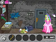 Play Princess Juliet Prison Escape Game free online adventure where Juliet solves puzzles and finds clues to escape the Troll's prison on PlayArcadeHub.