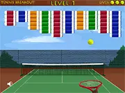 Tennis Breakout online free arcade game brick-breaker champion