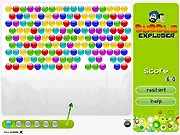 Bubble Exploder free online bubble shooter game where you match and explode colored bubbles