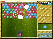 Playing Bubble Arcade online, a fast-paced color matching bubble shooter game for free