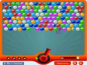 Playing Bubbles Extreme online, a fast-paced free bubble shooter game with bombs and upgrades
