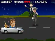 Drunk Driving Mel online free arcade game collect tequila avoid cops
