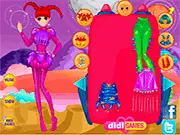 Play Alien Girl free online futuristic fashion and dress up game