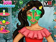 Princess Elena Facial Spa free online game play arcade hub royal makeover makeup