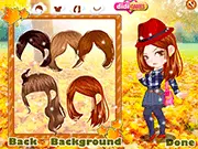 Under the Maple Tree free online game play arcade hub autumn dress up fashion