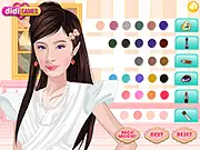 Oriental Beauty Dressup free online game play arcade hub traditional asian fashion